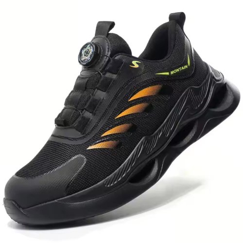 Immagine di Scarpe Antinfortunistiche da Uomo con Punta in Acciaio – Sneakers da Lavoro di Alta Qualità, Respiranti e Resistenti per Tutti i Giorni