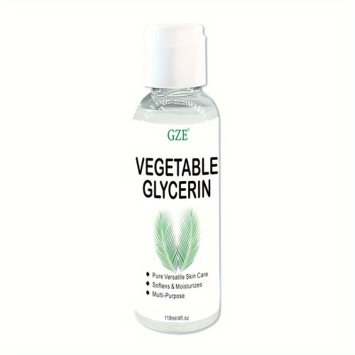 Imagen de GZE-glicerina vegetal 100% pura, cuidado de la piel versátil, suavizante e hidratante, multiusos y versátil