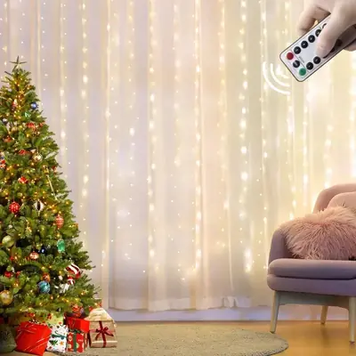 Image de Guirlande LED 3M - Lumière Féerique pour Noël & Mariage