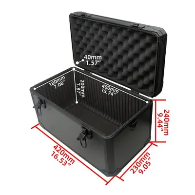Image de Boîte à Outils en Aluminium - Rangement Sécurisé & Robuste