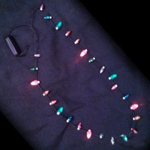 Afbeelding van Mini Knipperende Kerstverlichting Kostuumketting met 8 LED Lampjes – Feestelijke Nachtlicht Decoratie voor Partijen en Vieringen