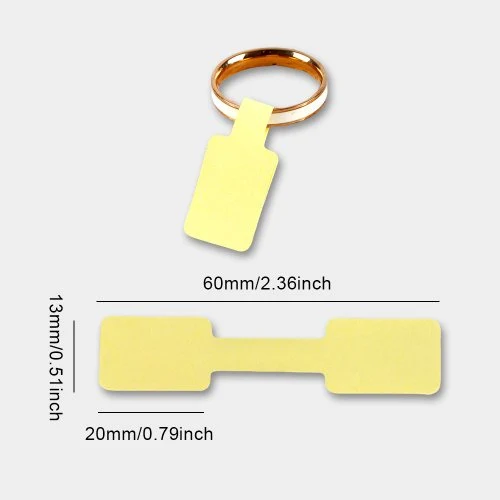 2 quadrati 6x1,3cm YW