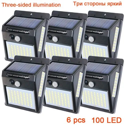 100LED - 6 pcs