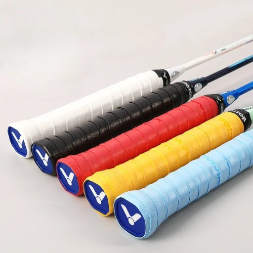 Immagine di 10 Pz  Colla per le mani racchetta da badminton Assorbente del sudore Cinghia antiscivolo Palla da tennis impugnatura durevole colla GR200