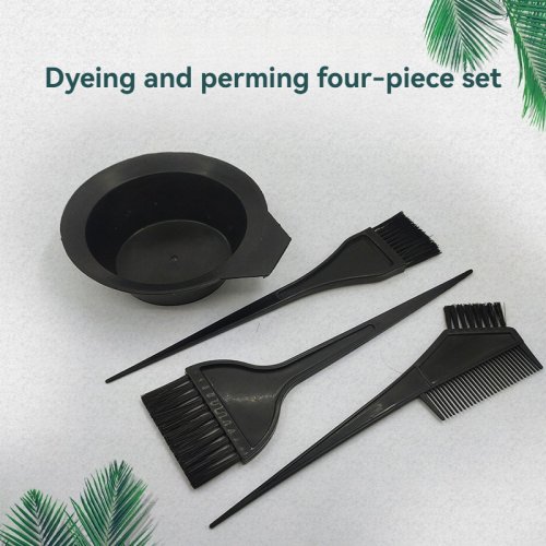 Imagen de Kit Natural Completo para Teñir el Cabello en Casa con Tazón, Cepillo y Agitador – Herramientas Ecológicas para Coloración DIY