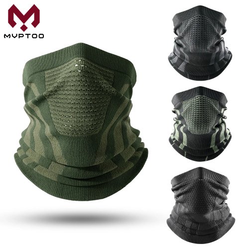 Image of Premium Winter Bandana Neck Warmer Gaiter – Breathable Face Mask Cover for Skiing, Running, Hiking & Outdoor Activities – Windproof, Soft, Multi-Use Headwear for Men