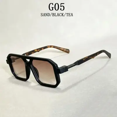 Image de Lunettes de Soleil Vintage Carrées pour Hommes & Femmes