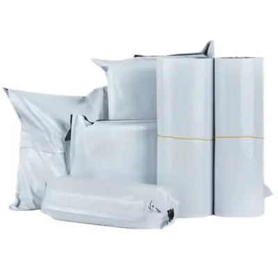 Sacs de courrier blancs auto-adhésifs - 50 pcs