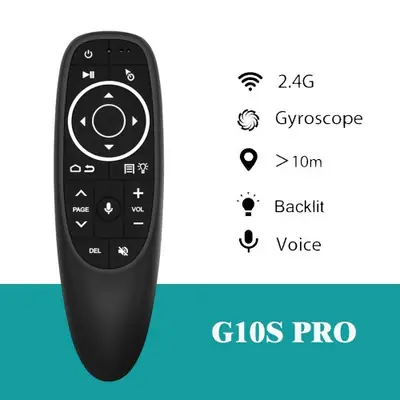 Image de Télécommande Universelle Voix & Air Mouse G10S Pro