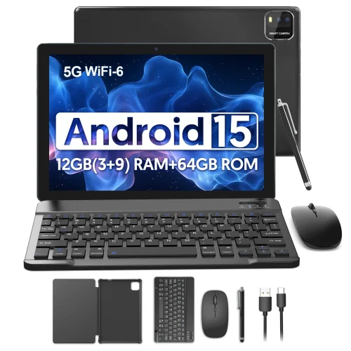 Image de Tablette Android 10 Pouces 12 Go RAM + 64 Go ROM - Baken