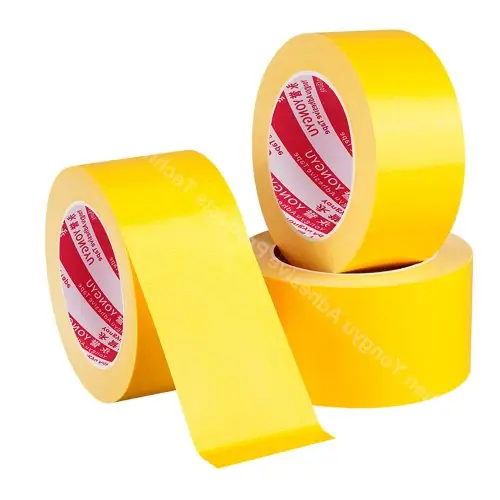 Image de Ruban Adhésif Jaune Lumineux 500mm - Polyvalent & Pratique