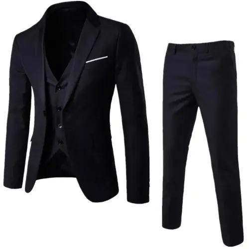 Image de Costume Homme 3 Pièces Élégant & Décontracté 2025