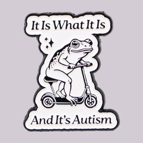Bild von Lustiger Frosch-Emaille-Pin – Humorvolle Brosche für Freunde & Geschenke