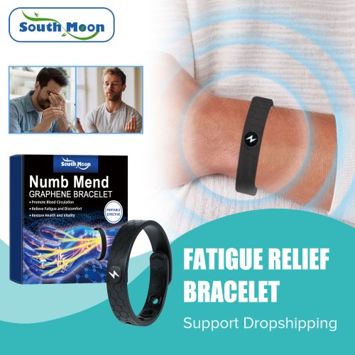 Afbeelding van South Moon Energietherapie Armband Verlicht artritis Pijn Handgevoelloosheid Anti-vermoeidheid Verbeter de bloedsomloop Verstelbare armbanden