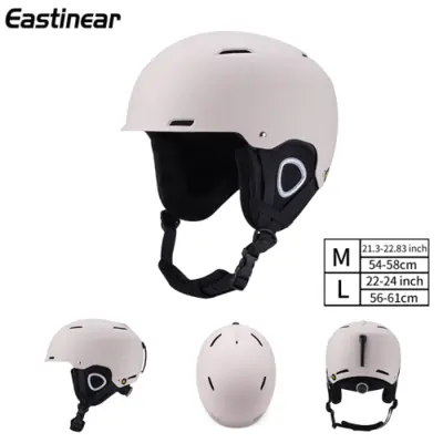 Image de Casque de Ski Pro 2024 - Anti-Choc & Miroir Intégré