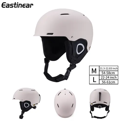 Image de Casque de Ski Pro 2024 - Anti-Choc & Miroir Intégré