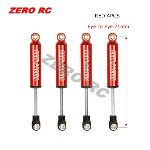 71mm Red 4PCS