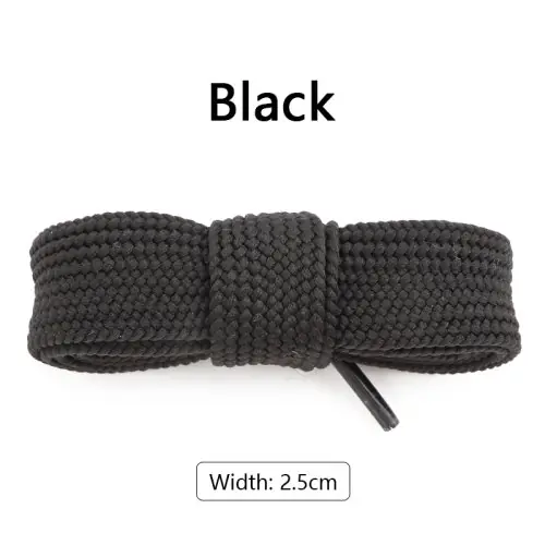 Image de Lacets de Chaussures Large 2,5 cm - Style Mode et Confort