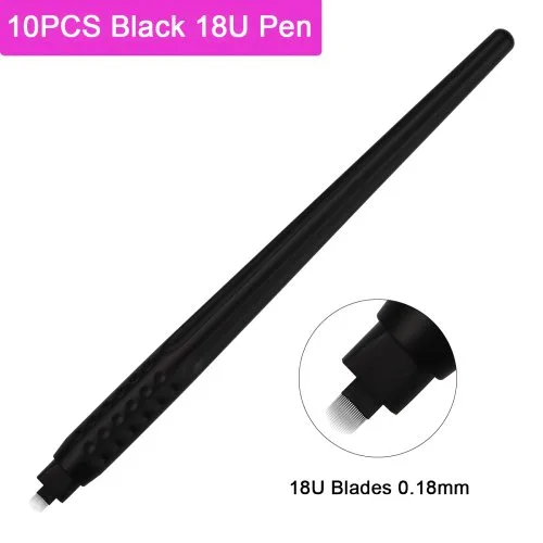 10 stuks zwart