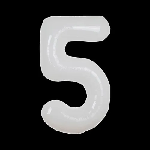 Biały numer 5