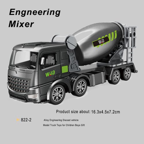 Image de Camions de Construction Miniatures - Jouets d'Ingénierie pour Enfants