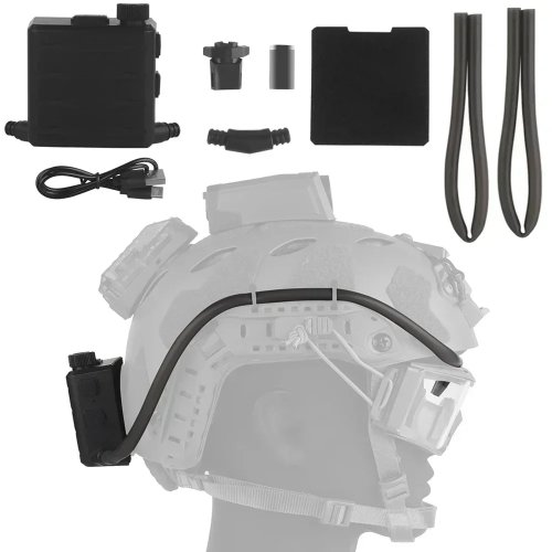 Imagen de Gafas Tácticas con Desempañador Integrado para Tiro, Caza y Actividades al Aire Libre – Kit Antiniebla con Ventilador de Velocidad Ajustable 2025