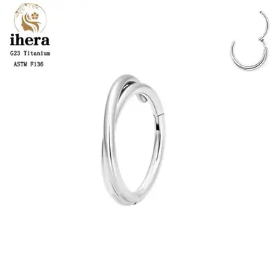 Image de Piercing Oreille Titane Clicker - Tragus, Helix, Daith