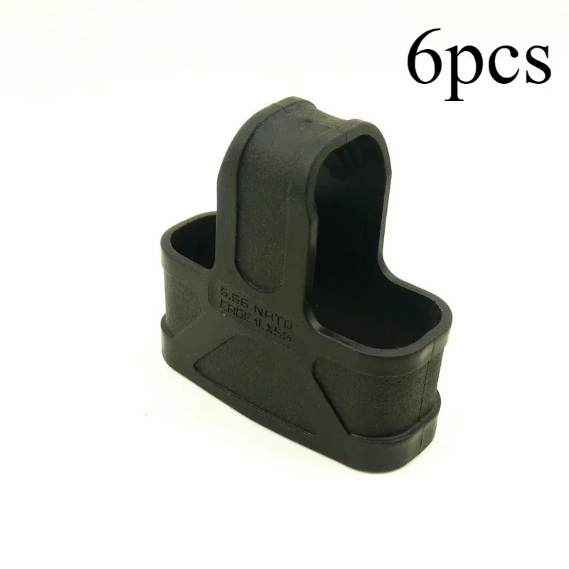 Image of 6pcs Rubber Glove Sleeve Cover for Most Glock Handgun M4 5.56 Mag Pouch Holder Protect Case Hunting Tactical Pistol Gun Holster