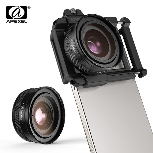Afbeelding van Apexel 10x-20x Zoom Macro Lens HD - Micro Telefoon Camera Lens voor iPhone, Samsung en alle Smartphones