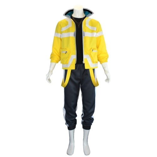 Image of Official Cyberpunk: Edgerunners David Martinez Cosplay Costume – Authentic Anime-Inspired Men's Halloween Outfit with Detailed Design and Premium Fabric
