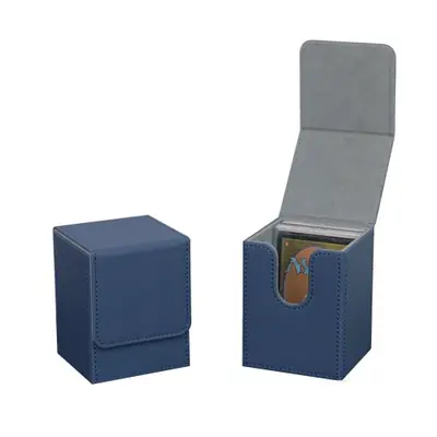 Image de Étui de Cartes en Cuir avec Fermeture Magnétique