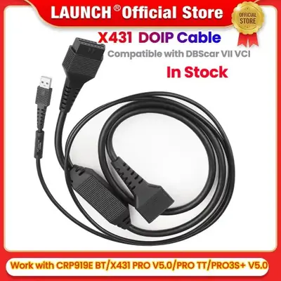 Image de Connecteur DOIP 16 Broches pour X431 - Adaptateur Officiel
