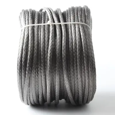 Image de Corde UHMWPE 6mm - 7900lb - 20m - Tresse Creuse pour Voilier, Parapente & Remorquage