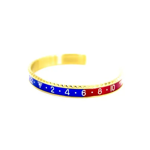 Goud rood blauw