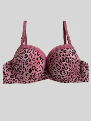 Image de Soutien-gorge Push-Up Léopard - Élégance & Confort