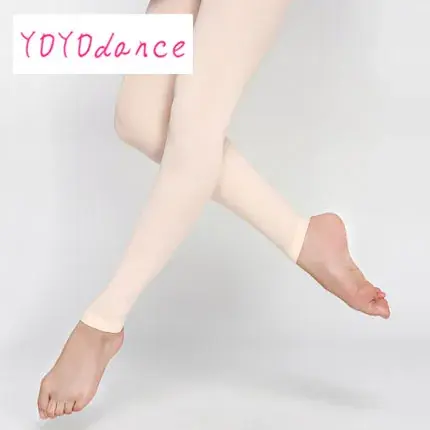 Image de Collants de Danse Souples pour Enfants & Adultes - Noir & Rose