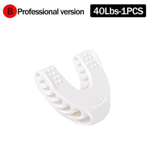 Imagen de Ejercitador de mandíbula en forma de U, nuevo Facial Pop N Go, línea de mandíbula para la boca, Fitn...
