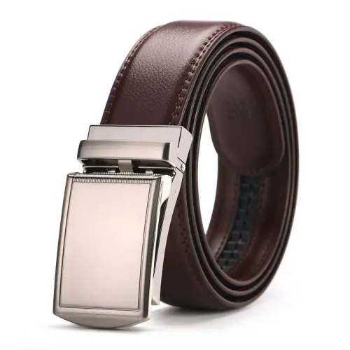 Argent boucle marron
