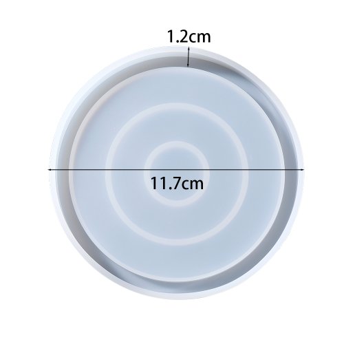 Image de Moule Silicone Ovale pour Résine Époxy - Bricolage & Décoration