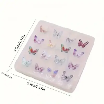 Image de Moule à Bijoux Papillon en Silicone - Création Artisanale Facile