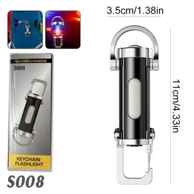 Image de Mini Lampe de Poche Rechargeable - Ultra Compacte & Multifonctionnelle