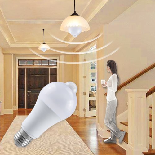 Image de Lampe de Secours LED avec Capteur de Mouvement et Lumière