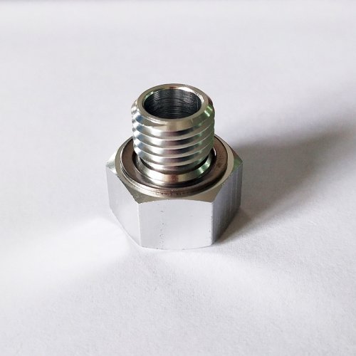 Image of M12 to 1/8 NPT Oil Pressure Sensor Adapter Fitting for LS Engine Swap – Compatible with LS1, LSX, LS3 Engines
