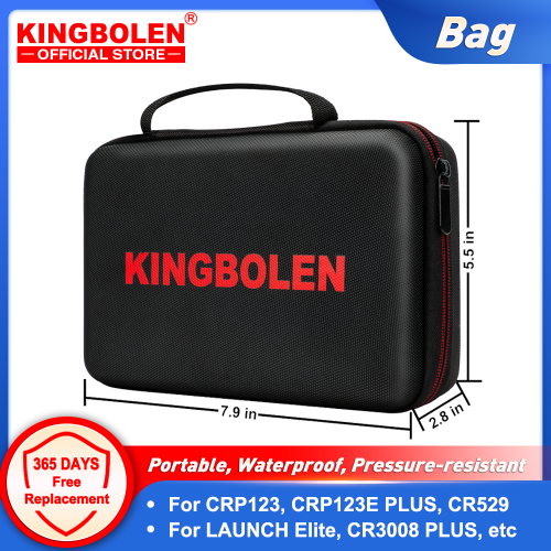 Imagen de Funda Protectora de Almacenamiento y Transporte para Escáner OBD2 CRP123 Plus, Creader VII, CR529, CR3008 Plus, X431 Elite
