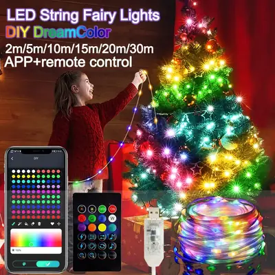 Image de Lumières LED RGB Intelligentes Étanches