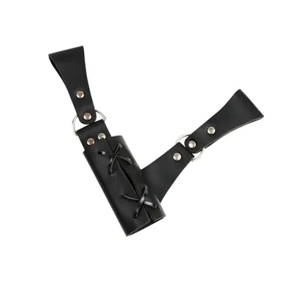 Image de Étui de Rapière Médiéval Vintage - Porte-Épée en Cuir