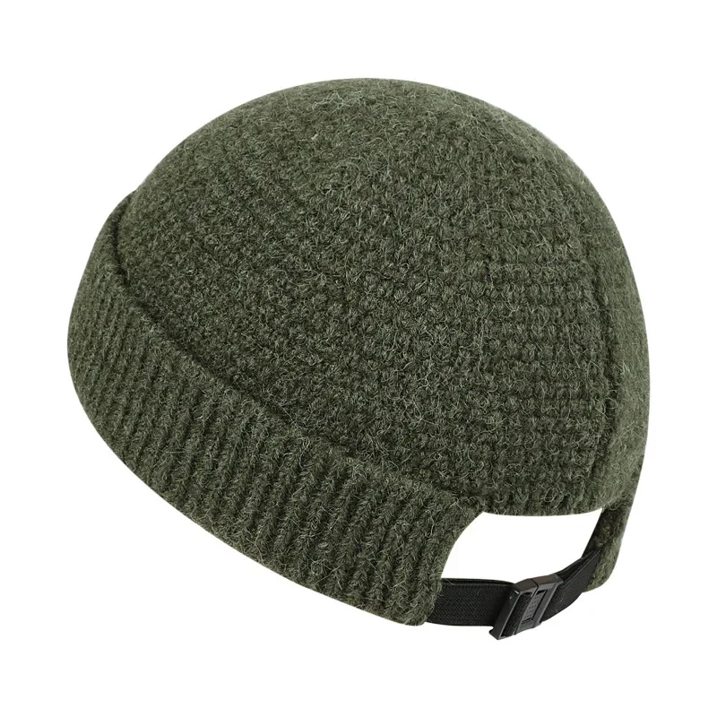 Imagen de Gorra de Béisbol para Hombre 2025 - Gorro Tejido Cálido y Suave, Sombrero de Invierno con Diseño de Calavera, Estilo Hip Hop, Ideal para Uso al Aire Libre