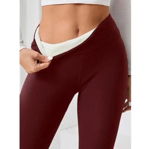 Image de Leggings Thermiques Hiver Femme - Ultra Chaud & Élastique