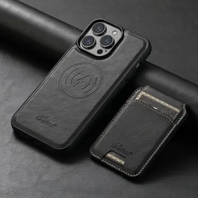 Image de Portefeuille en Cuir pour iPhone - Protection & Style