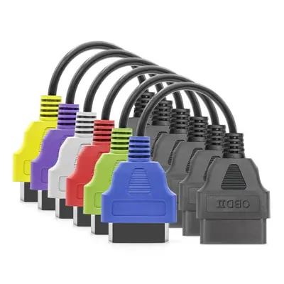 Image de Câble OBD2 Multiecuscan 6 Couleurs - Diagnostic pour Fiat, Alfa Romeo & Lancia